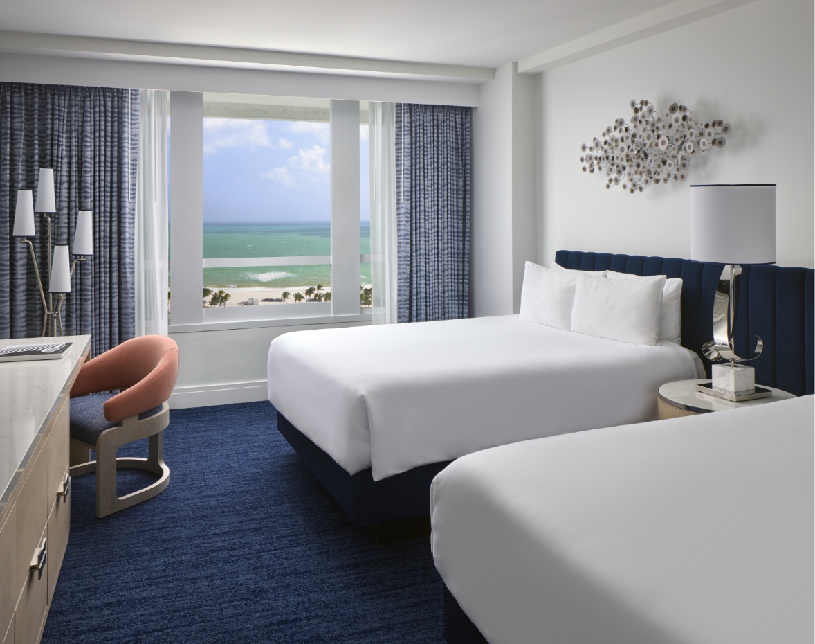 Ocean View Guestroom | Fontainebleau Miami Beach