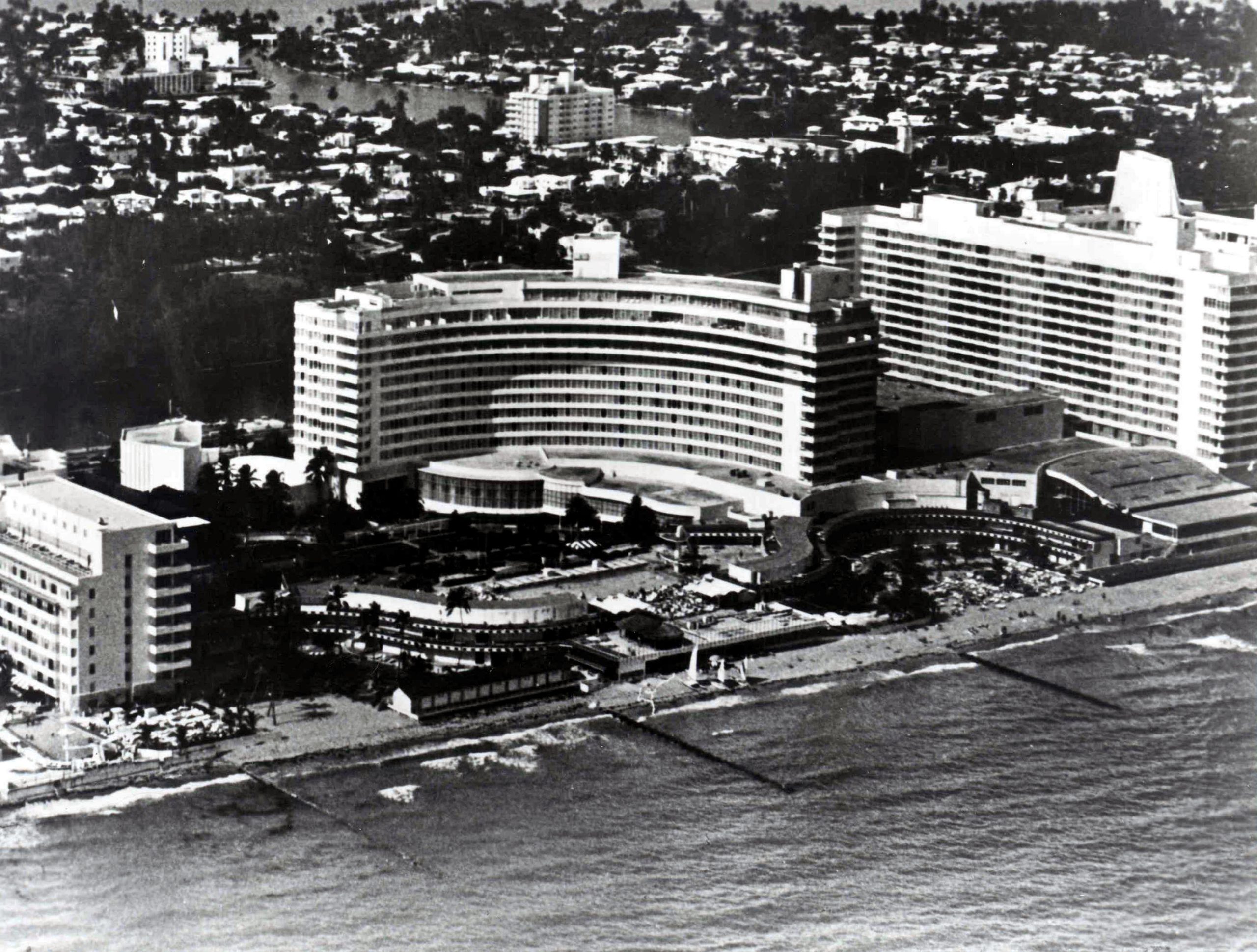 Opening of Fontainebleau Miami Beach 1954